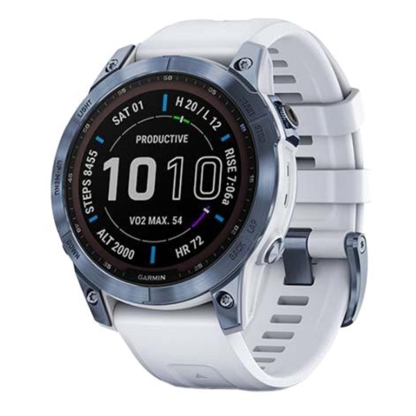 фото Смарт-часы fenix 7x sapphire solar mineral blue (s1232) garmin