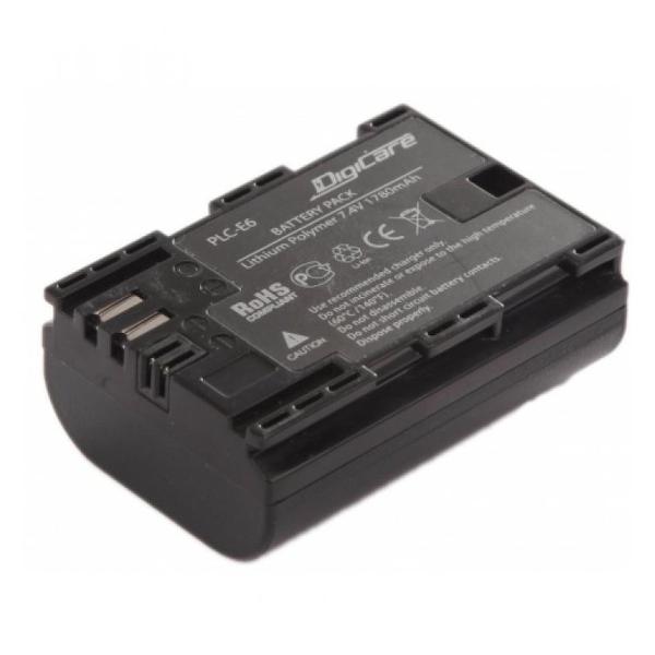 фото Аккумулятор для фотокамеры plc-e6 digicare