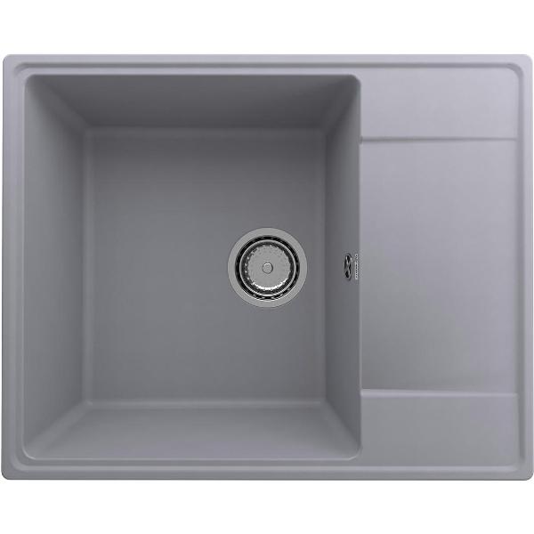 фото Мойка кухонная quartz prima 605, бетон (u-205-393) ulgran