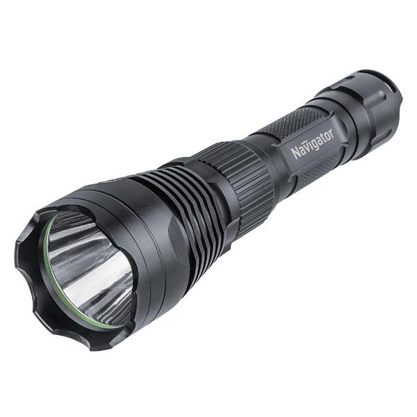 фото Фонарь ручной cree led x 10 вт, li-ion 2,4 ач, алюминий (npt-p02-18650) navigator