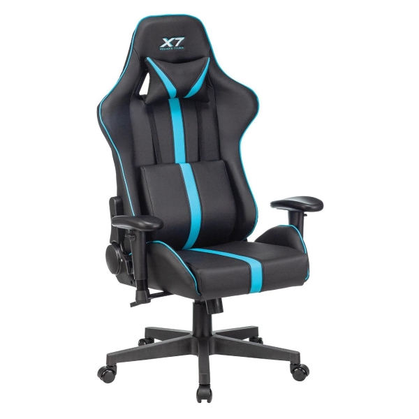 фото Игровое кресло x7 gg-1200 black/blue a4tech