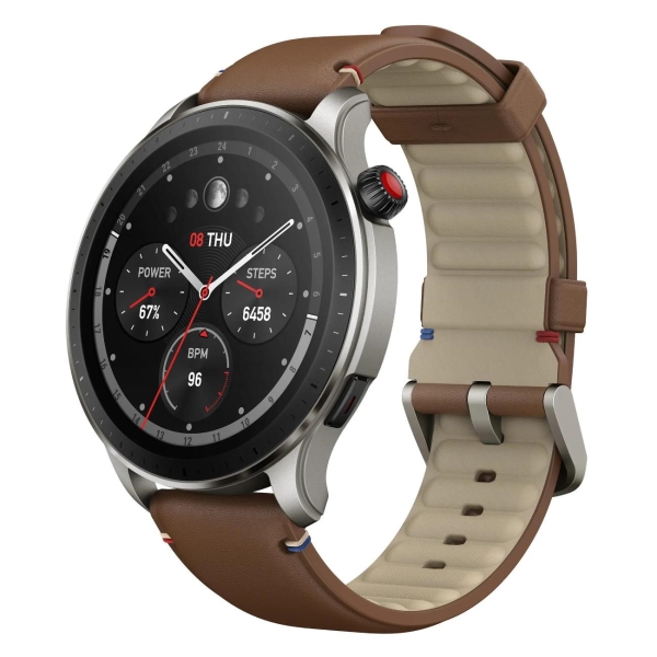 фото Смарт-часы gtr 4 brown amazfit