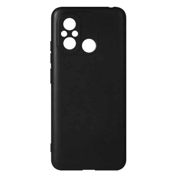 фото Чехол для xiaomi redmi 12c/poco c55 black (xicase-79) df