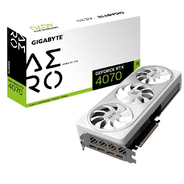 фото Видеокарта geforce rtx 4070 aero oc 12gb (gv-n4070aero oc-12gd) gigabyte