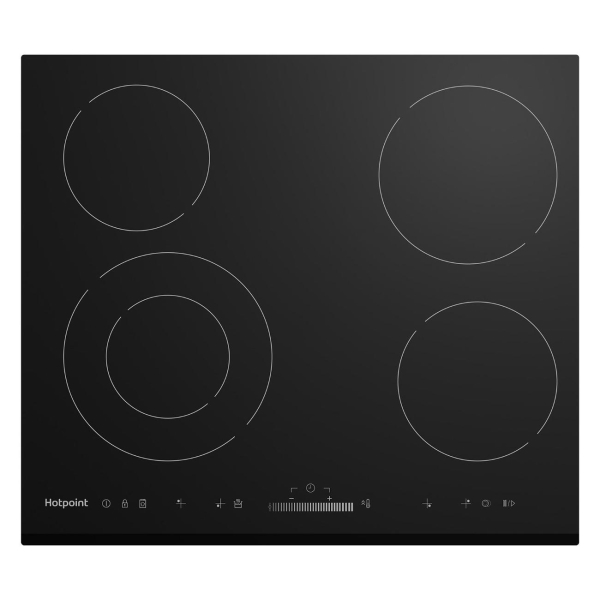 фото Электрическая варочная панель hr 6t2 b s hotpoint