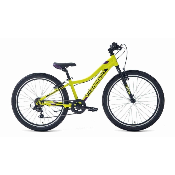 фото Горный велосипед twister 24 1.0, зеленый (rb3f47151xgnxvt) forward