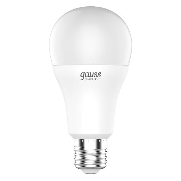 фото Умная лампа smarthome а60 8,5w 806лм e27 dim (1050112) gauss