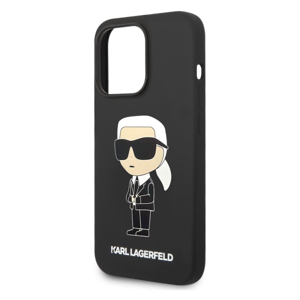 фото Чехол для iphone 14 pro, черный (klhcp14lsnikbck) karl-lagerfeld