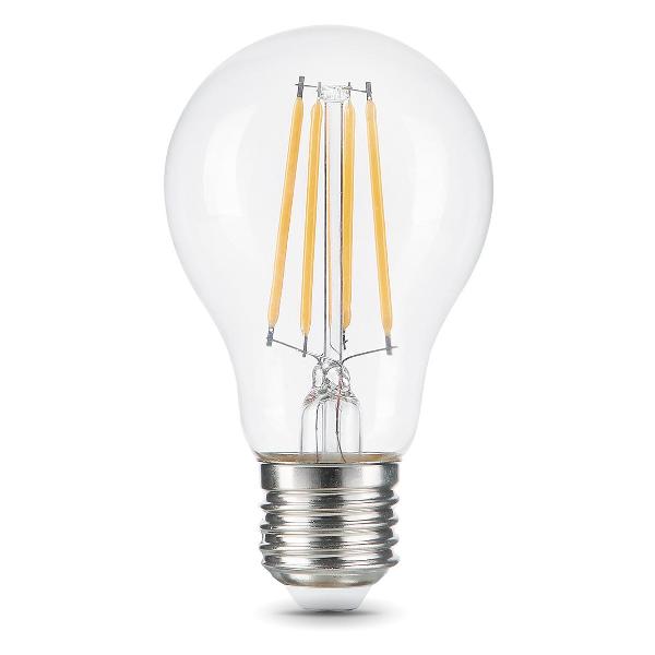 фото Светодиодная лампа filament а60 12w 1250lm 4100к е27 led (102902212) gauss