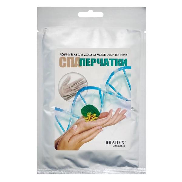 фото Крем-маска для рук спа-перчатки (kz 1087) bradex