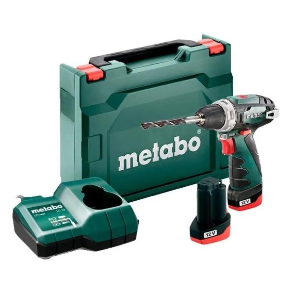 фото Аккумуляторная дрель-шуруповерт powermaxx bs basic (600984500) metabo