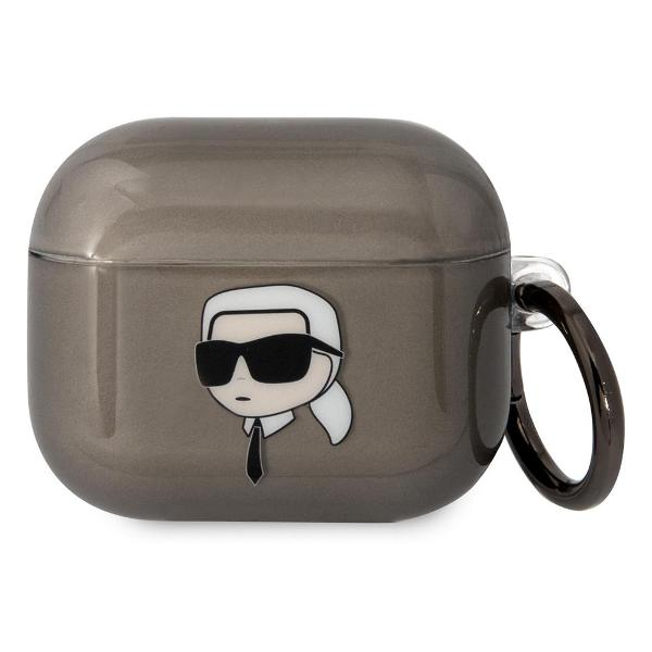 фото Чехол для airpods 3, с карабином tpu (kla3hniktck) karl-lagerfeld