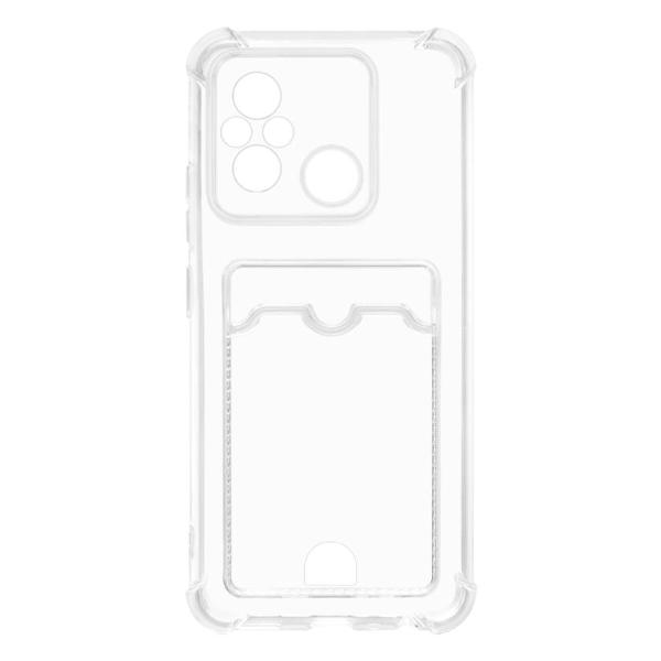 фото Чехол для xiaomi redmi 12c/poco c55 transpare (xicardcase-07) df