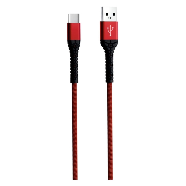 фото Кабель usb 2.0/usb type-c, 1 м, красный (ут000024535) mobility