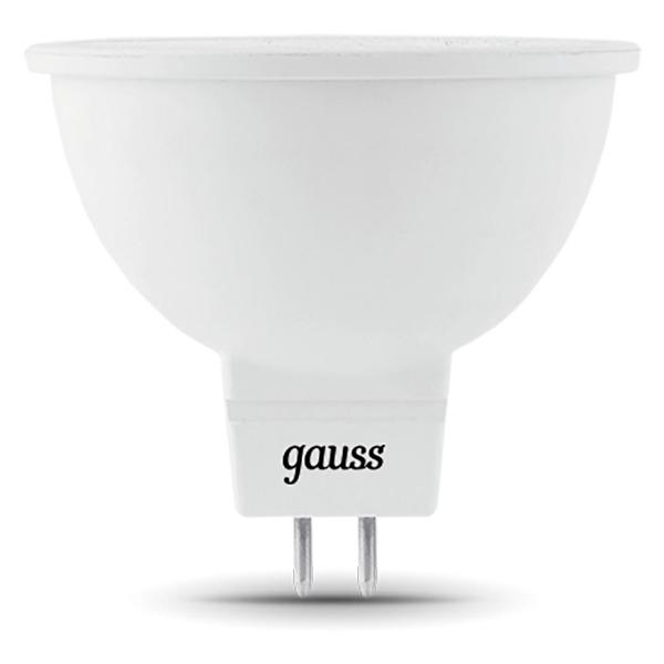 фото Светодиодные лампы mr16 5w 530lm 4100k gu5.3, 10 шт (101505205) gauss