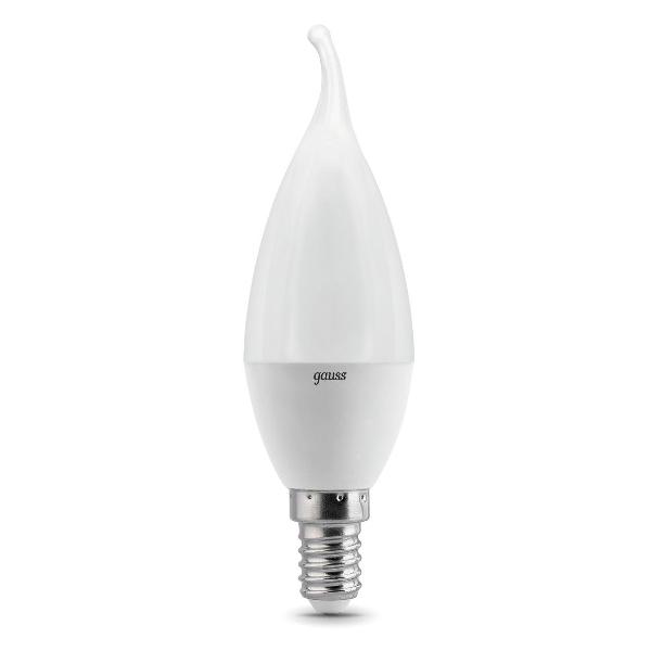 фото Светодиодные лампы led candle tailed e14 9.5w 3000k, 10 шт (104101110) gauss