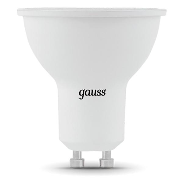 фото Светодиодная лампа led mr16 gu10 5w 4100k (101506205) gauss