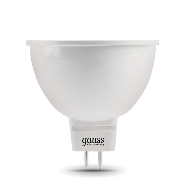 фото Светодиодные лампы led elementary mr16 9w 660lm 4100k gu5.3, 10 шт (13529) gauss