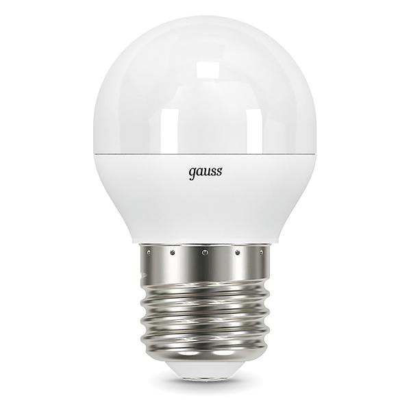 фото Светодиодная лампа led globe e27 9.5w 4100k (105102210) gauss