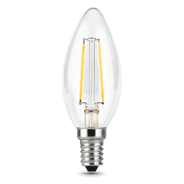 фото Светодиодные лампы led filament candle e14 9w 2700к, 10 шт (103801109) gauss