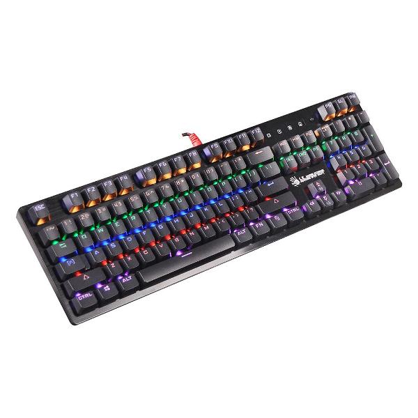 фото Игровая клавиатура bloody b820r black/blue switch a4tech