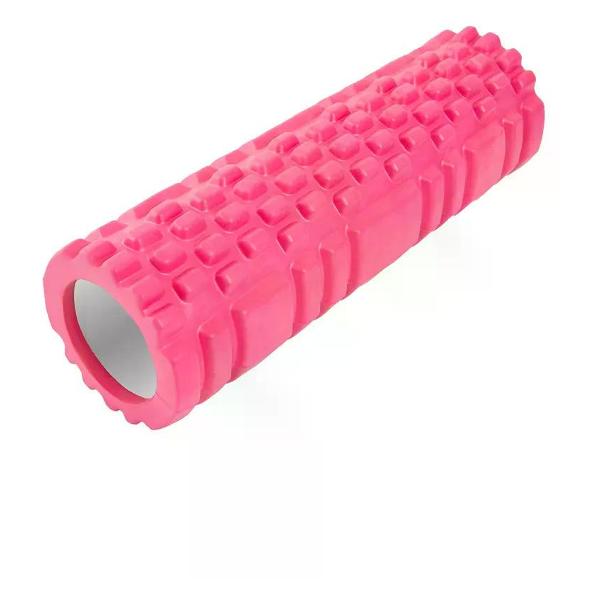 фото Ролик для йоги 30х9,5 см, розовый (371mh-2-36) zdk
