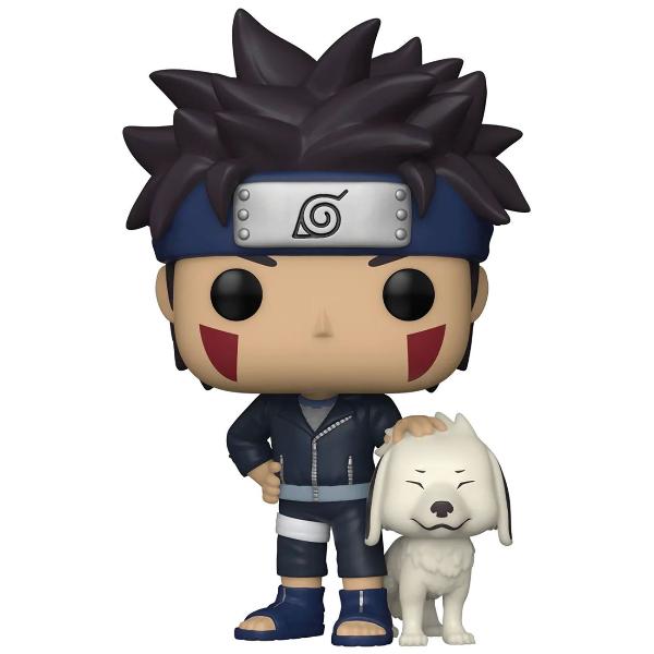 фото Фигурка pop! animation naruto shippuden kiba with akamaru (49804) funko