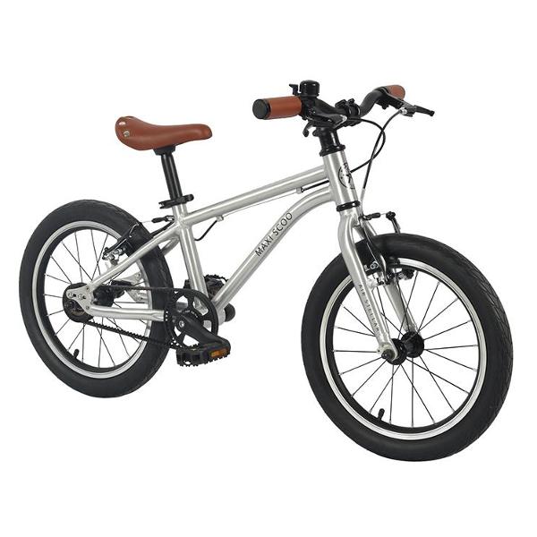 фото Велосипед детский air stellar, 16", серебристый (msc-ast1601) maxiscoo