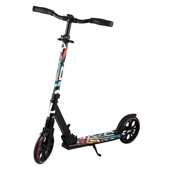 фото Самокат a1-205, черный (msc-a205-1gr) maxiscoo