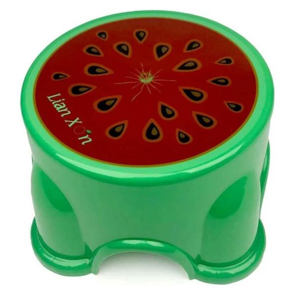 фото Детский табурет-подставка homium fruit collection: арбуз, зеленый (371mh-10-38) zdk