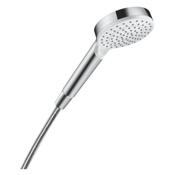 фото Лейка для душа crometta 1jet, белый/хром (26331400) hansgrohe