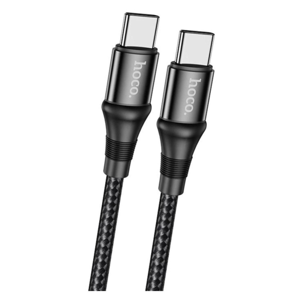 фото Кабель hoco x50, usb-c/usb-c, 5 а, 100 вт, power delivery, 2 м, черный (7728613)