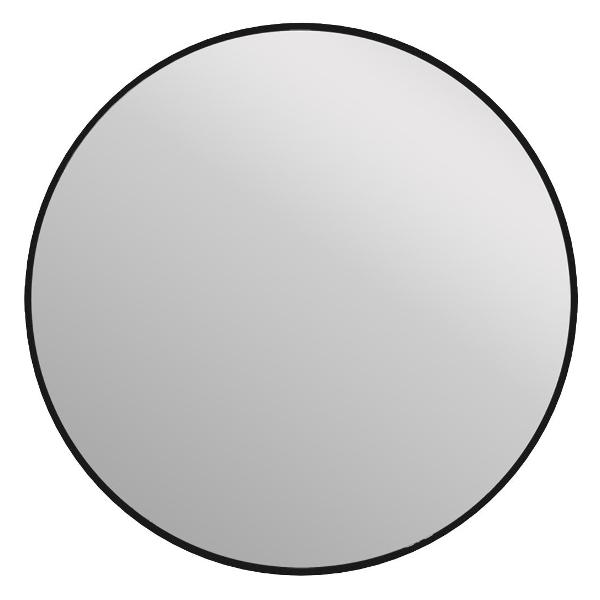 фото Зеркало eclipse smart, 80x80 см, в черной рамке (64147) cersanit