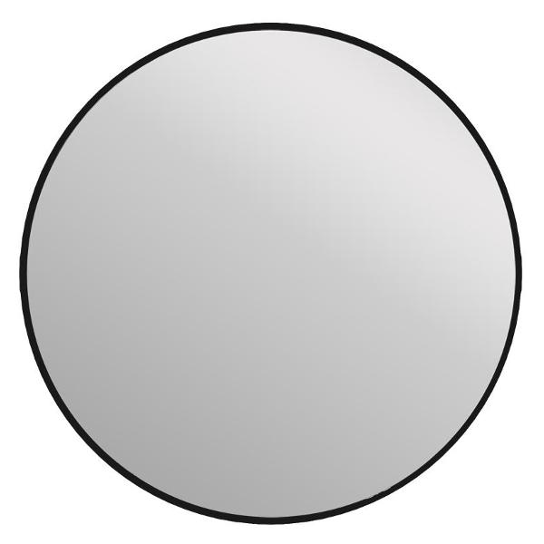 фото Зеркало eclipse smart, 60x60 см, в черной рамке (64146) cersanit