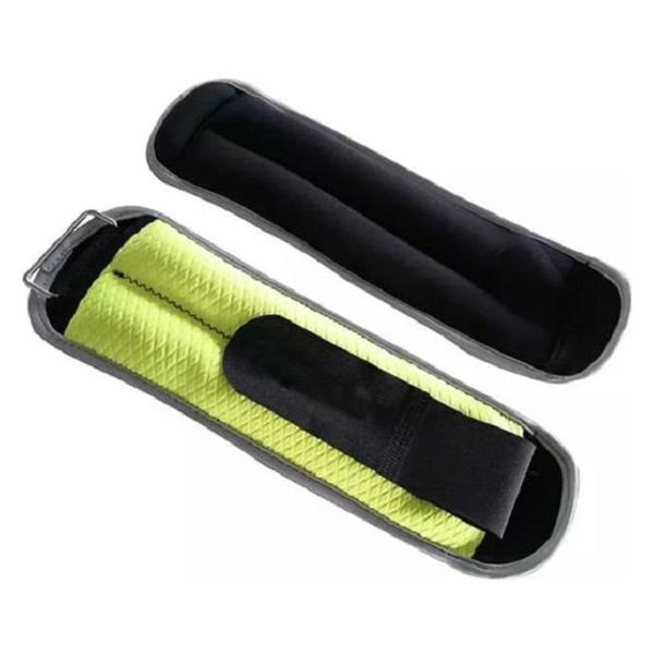 фото Утяжелители светоотражающие, 2х1,5 кг, зеленые (371mh-10-46) nonstopika