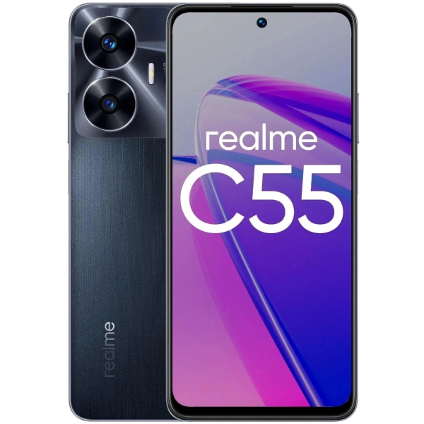 фото Смартфон c55 8+256gb black realme