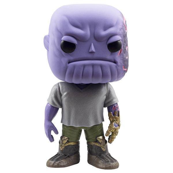 фото Фигурка pop! bobble: marvel: avengers endgame: casual thanos with gauntlet (45141) funko