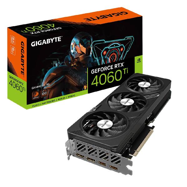 фото Видеокарта geforce rtx 4060 ti gaming oc 8g (gv-n406tgaming oc-8gd) gigabyte