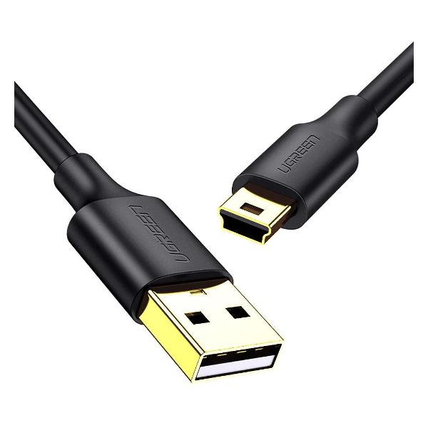 фото Кабель usb 2.0 a male - mini usb 5pin male, 0,5 м (10354) ugreen