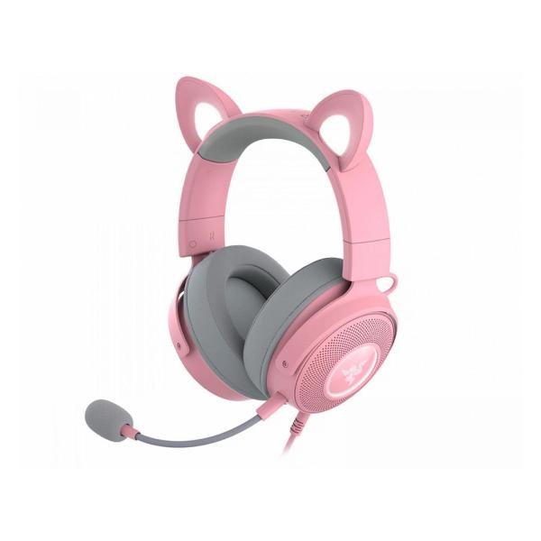 фото Игровые наушники kitty edition v2 pro pink (rz04-04510200-r3m1) razer