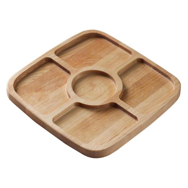 фото Менажница 25x25x2 см, 5 секций (6860741) доляна