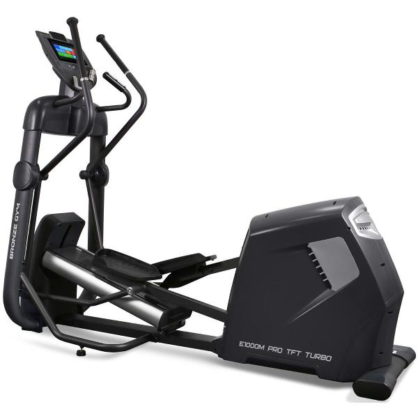фото Эллиптический тренажер e1000m pro tft turbo bronze gym