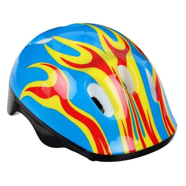 фото Шлем защитный ot-h6, 52-54 см, синий (134250) onlytop