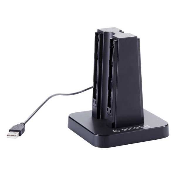 фото Зарядная станция switch quad charger, для контроллеров joy-con bigben