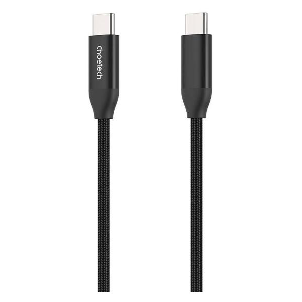 фото Кабель usb type-c, pd 240 вт, 480mbps, 2 м (xcc-1036-bk) choetech