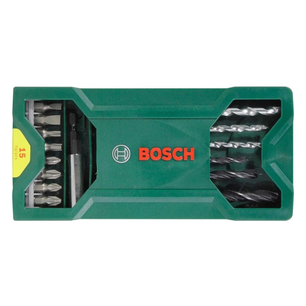 фото Набор бит и сверл 15 предметов (2607019579) bosch