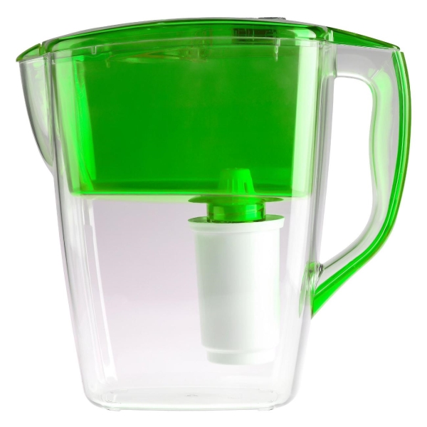 фото Фильтр-кувшин для воды геркулес, зеленый (62043) гейзер
