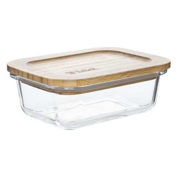 фото Контейнер с бамбуковой крышкой, 370 мл (tr-38131) taller