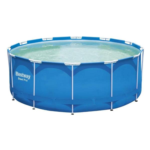 фото Каркасный бассейн steel pro max, 305х100 см, синий (15327) bestway