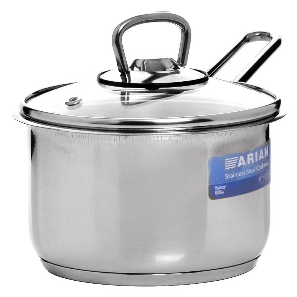 фото Ковш с крышкой perfect, 800 мл, 12 см (80486) arian